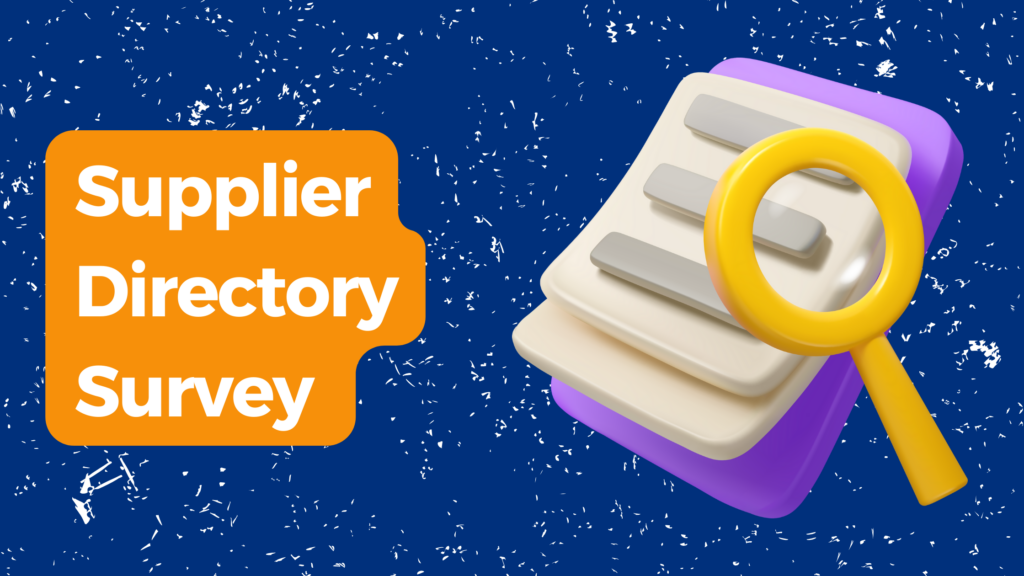 Supplier Directory Survey