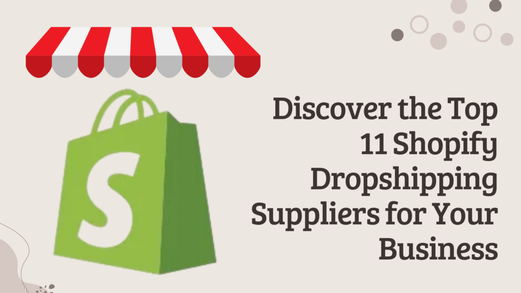 Shopify Dropshipping Suppliers