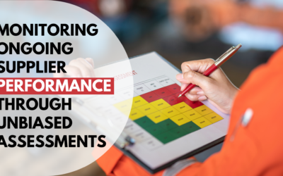 Supplier Performance Assessments