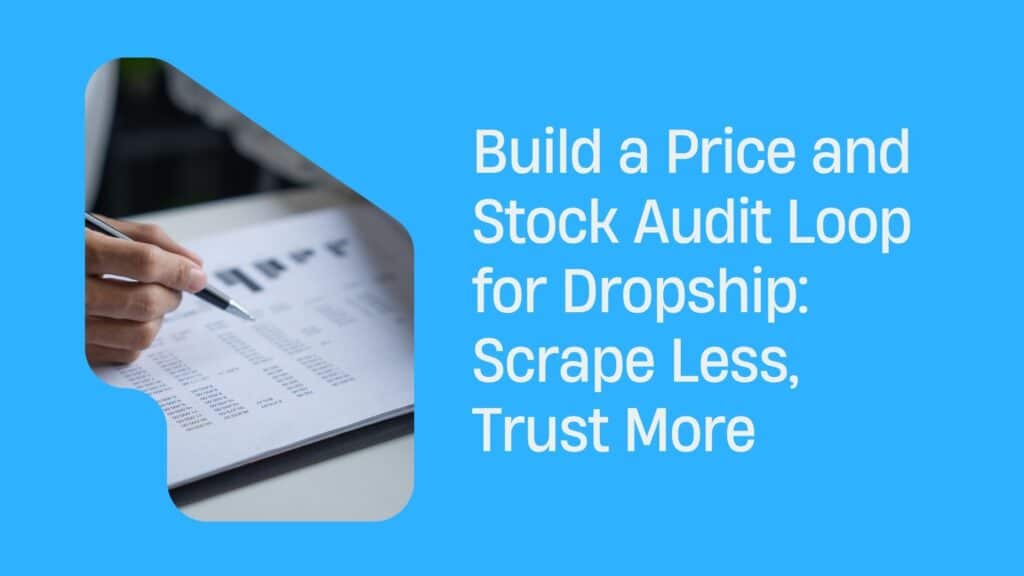 Price and Stock Audit Loop