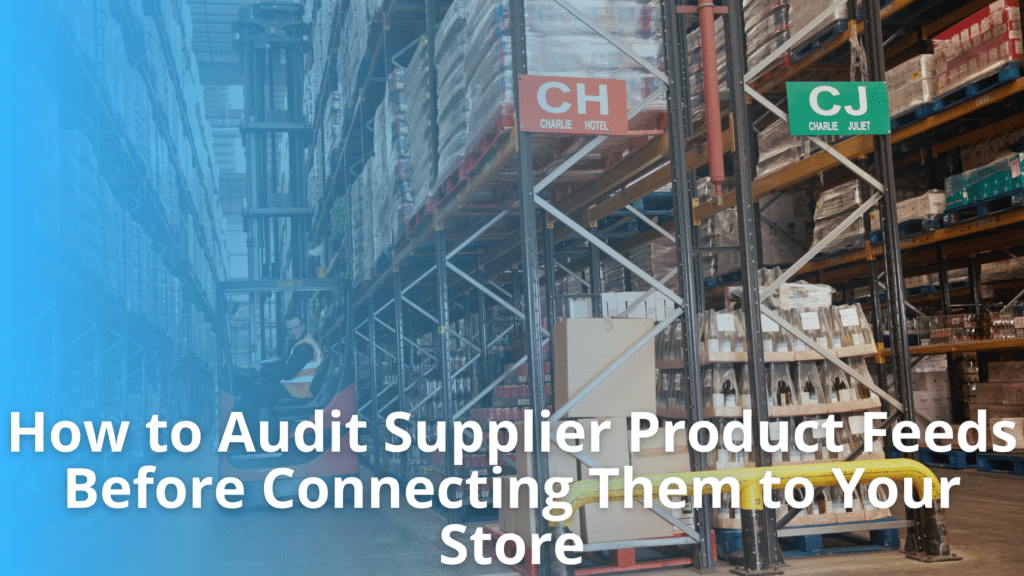 supplier product feed