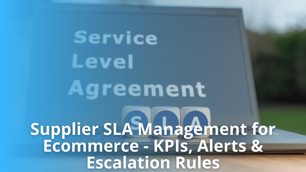 Supplier SLA Management