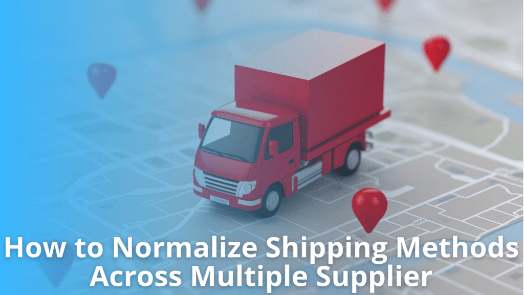 shipping method mapping